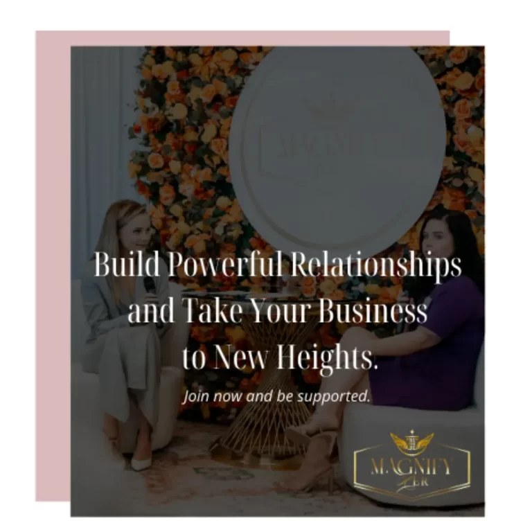 Build powerful relationships and take your business to new heights. Join now and be supported.