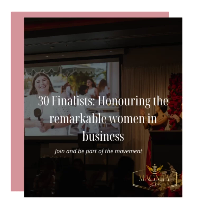 30 Finalists: Honouring the remarkable women in Business.