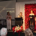 Magnify HER 2024 Gala Awards Night - Amy Milford giving a speech.