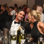 Magnify HER 2024 Gala Awards Night Emotional moment - Grace Kelly Awards winner talking to her partner.