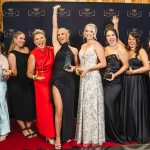 Magnify HER 2024 Gala Awards Night - Group photo at Darwin's largest celebration for women in business NT